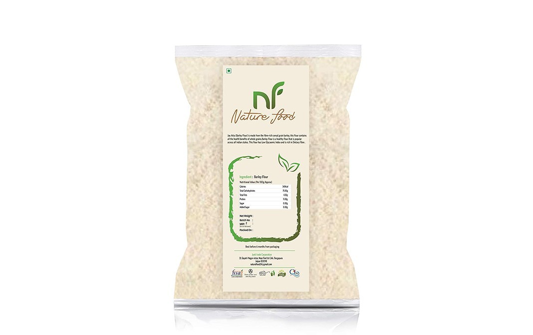 Nature Food Barley Flour    Pack  3 kilogram